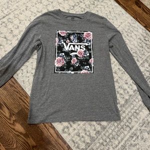 Women’s Long Sleeve Vans Shirt